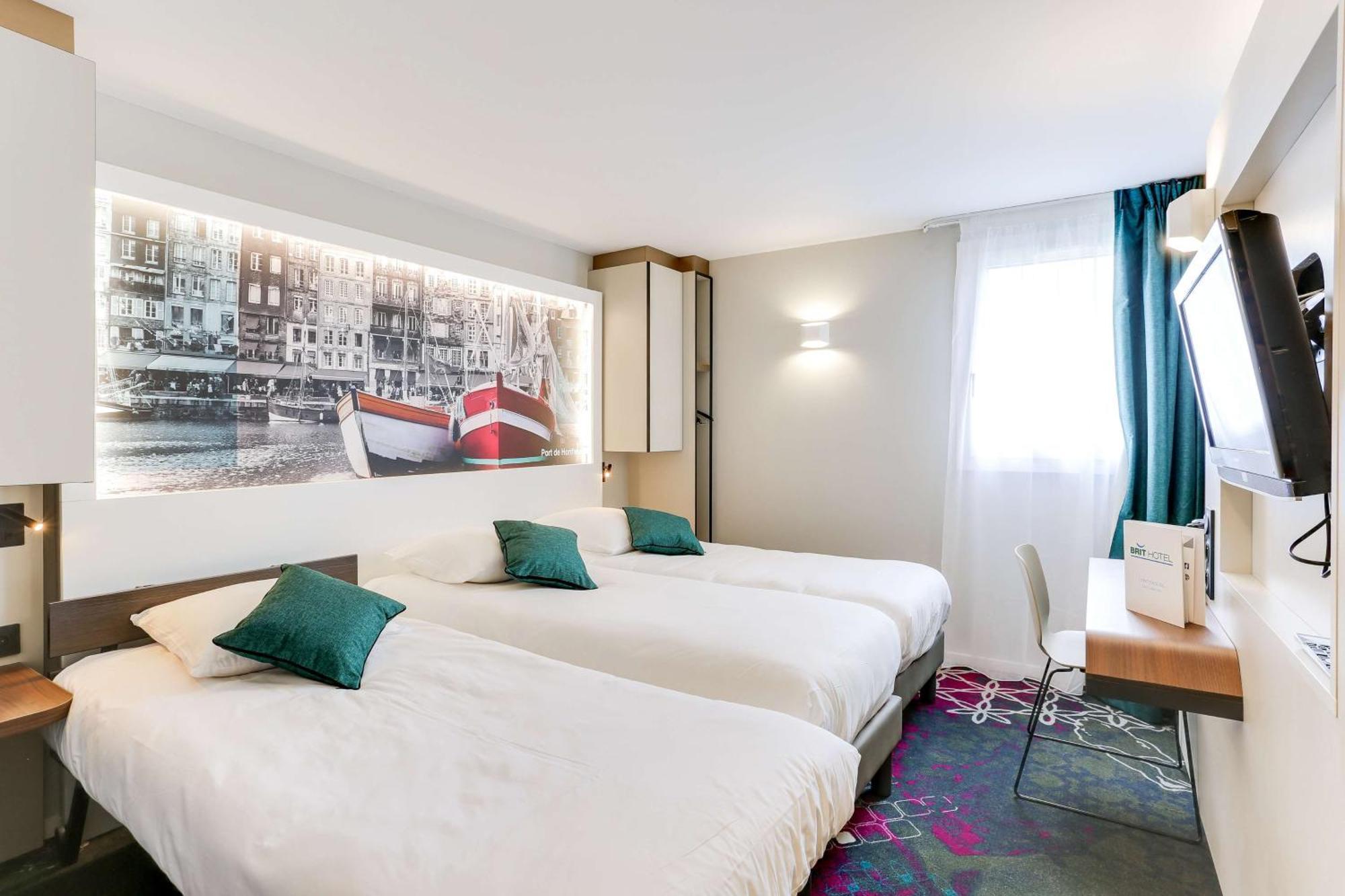 Brit Hotel Caen Nord - Memorial Eksteriør bilde