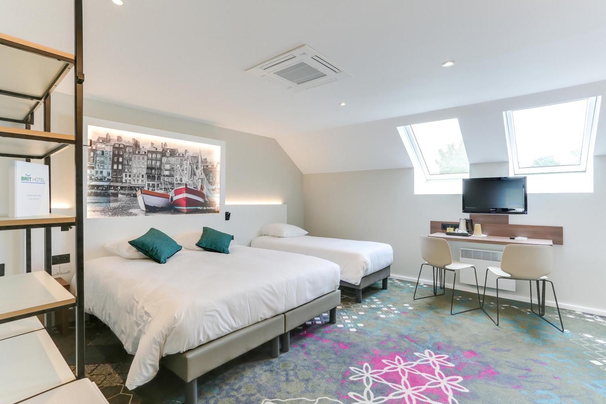 Brit Hotel Caen Nord - Memorial Eksteriør bilde